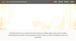 Desktop Screenshot of dgentertain.com